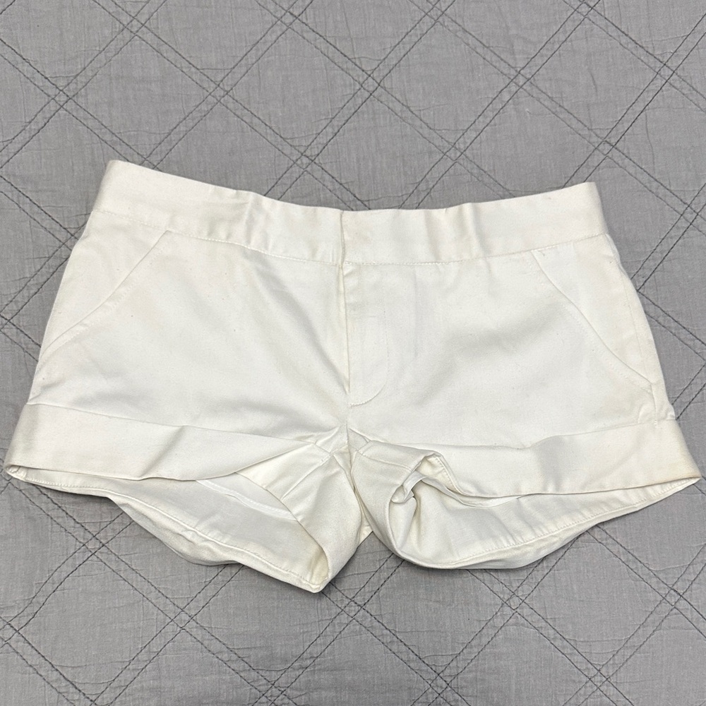 Chic High Waist White Shorts for Women